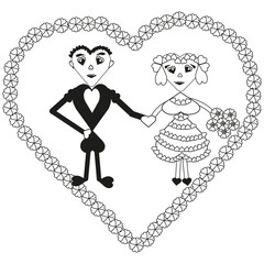 сердечки человечки