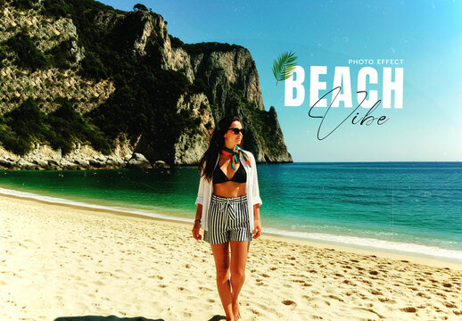 Beach Vibe Look Photo Effect