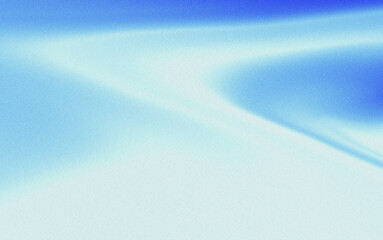 Bright sky blue grainy gradient abstract background, soft flowing digital texture