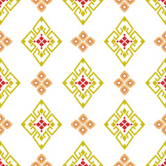 set of seamless geometric pattern background.Native American tribal fabric,Azect,Batik,rung,drawn,cross 
