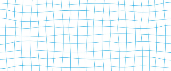 Minimal wavy grid line pattern on white background for modern abstract designs. Seamless and clean vector style ideal for wallpapers, backdrops, packaging, and tech-inspired projects.