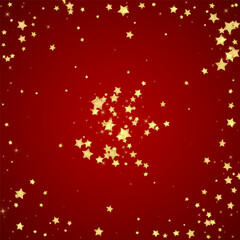Magic stars vector overlay.  Gold stars scattered