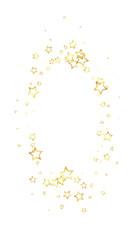 Christmas stars vector overlay.