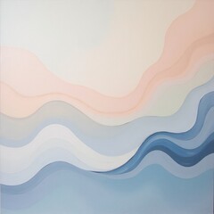 Fototapeta premium abstract blue wave background
