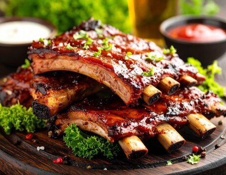GRILLED BEFF RIBS