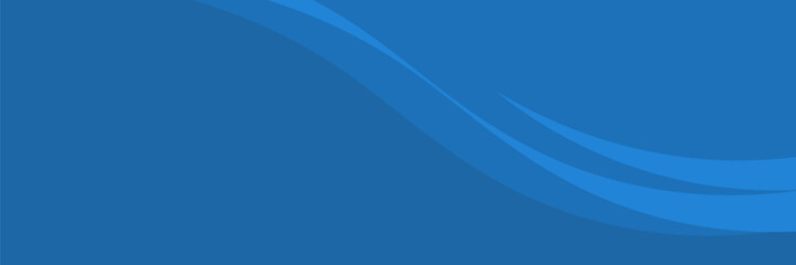 Vector blue line background curve element with white space for text and message design, overlapping layers, vector