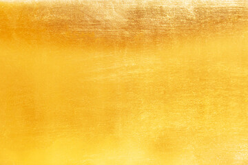 Gold abstract background or texture and gradients shadow horizontal shape