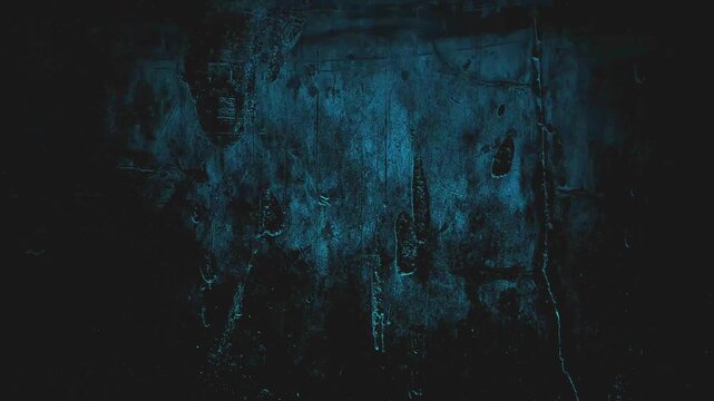 Dark blue textured vintage grunge background for eerie halloween designs, spooky posters, and creepy digital projects or backgrounds.