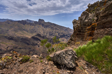 Teno ridges and volcanic cliffs