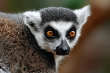 Obraz premium create minimalist portraits of top rare animal species their unique features against soft bokeh background