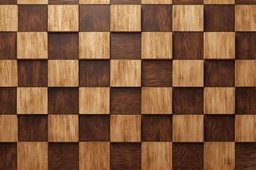 uneven and textured wooden checkers background