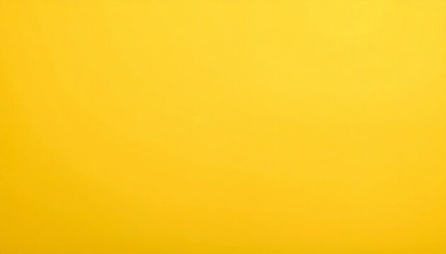 Plain yellow background with no objects, symbolizing simplicity and warmth