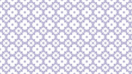A blue floral pattern on a white background image