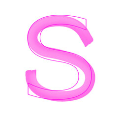 Transparant brush Font and number