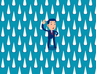 Financing traps. Business investment risk
