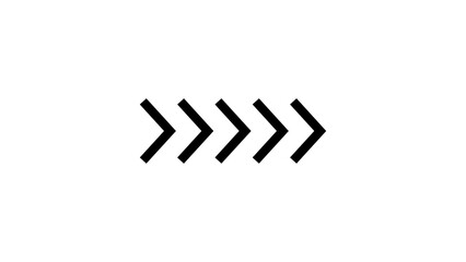 stripped arrow. arrows vector illustration on transparent background.