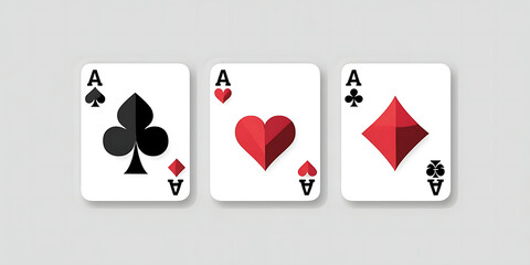 playing cards and poker chips