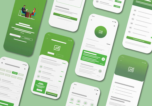 Job Finder Mobile Apps UI design