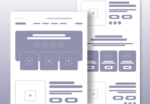 The Ultimate Multipurpose Landing Page Wireframe Kit