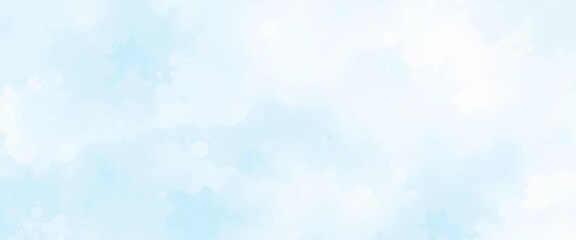 Soft, dreamy light blue watercolor wash background with subtle gradient, soft focus ,  sky,  gradient