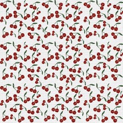 seamless pattern with cherry