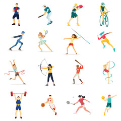 sports icons , soccer, basketball, baseball, tennis, golf, football, hockey, volleyball, swimming, running, cycling, boxing, wrestling, gymnastics, cricket, rugby, skiing, snowboarding, skateboarding,