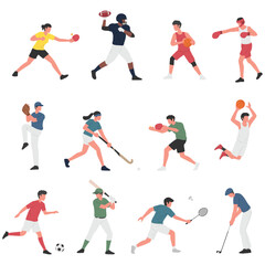 sports icons , soccer, basketball, baseball, tennis, golf, football, hockey, volleyball, swimming, running, cycling, boxing, wrestling, gymnastics, cricket, rugby, skiing, snowboarding, skateboarding,