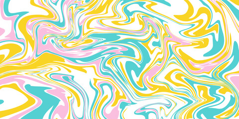 Psychedelic trippy y2k retro background swirl. Simple vector illustration. Groovy wave print. Vintage background. Psychedelic groovy spiral