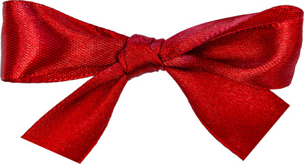 Red Festive Gift Ribbon Bow