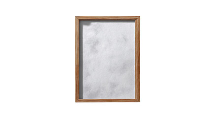 A soft velvet photo frame in Scandinavian-inspired style, white background --ar 16:9
