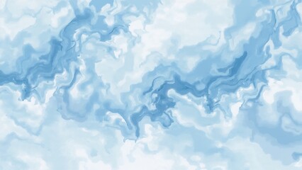 Abstract Blue and White Flowing Texture A Serene Background for Creative Designs