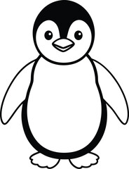 cute penguin cartoon