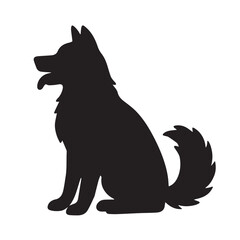 Dog Silhouette Vector File