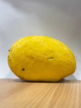Pakistani chaunsa mango fruit in white background