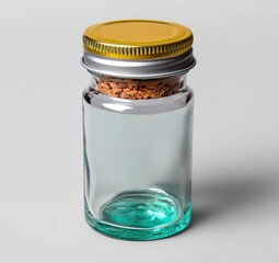 Crafting Modern Elegance Kitchen Glass Bottle Minimalist Close-up Contemporary Design