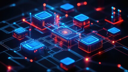 DNS propagation and routing flow diagram with hierarchical name servers, caching logic, and path resolution arrows in internet infrastructure visual