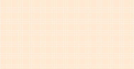 Geometric yellow plaid print in pastel tones, vector background