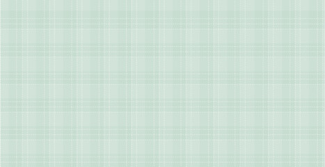 Geometric green plaid print in pastel tones, vector background