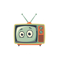 Obraz premium Happy Vintage TV