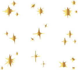 seamless background with stars gold Twinkle star 