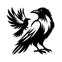 Obraz premium vector illustration of a bird