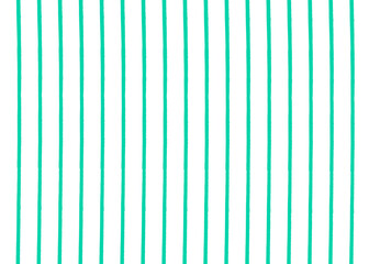 Hand drawn cyan vertical scribble lines on transparent background for modern abstract art and background design use