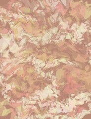 Fototapeta premium Hand Painted Warm and Romantic Abstract Marble Swirl Liquid Illustration Background in Muted Pink