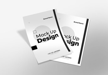 Editable Poster Flyer Mockup