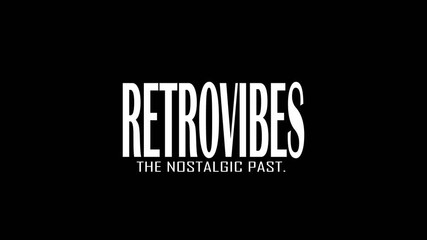 Retro Vibes Text Slide Intro Animation. Bold Typographic Funky Beats Text Title Animation. Retro Vibes Text Title Intro animation. - Powered by Adobe