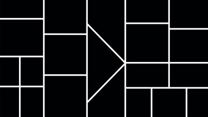 Set of photo frame design templates. Family photo album background texture. EPS10.