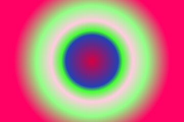 Abstract Colorful Gradient Background with Circular Pattern and Blurry Effect