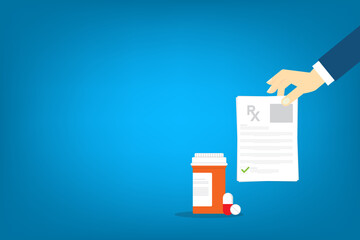 Prescription medicine bottle