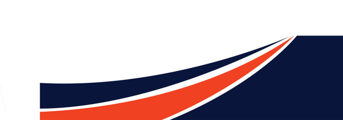 Cargo van decal with coloured wave shapes , truck and car wrap vector, Graphic abstract stripe designs for wrap branding vehicle © Umar