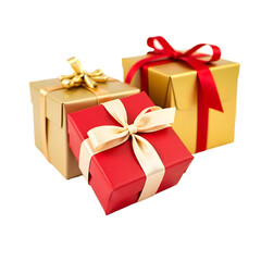 Obraz premium gift box isolated on white background